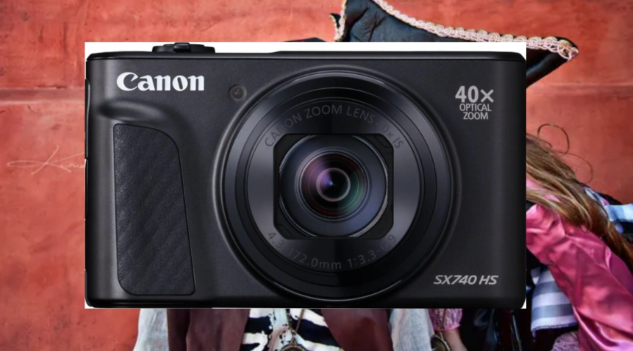 Canon PowerShot SX740 HS w kolorze czarnym
